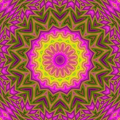 Abstract mandala style pattern 