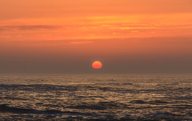 Sunrise Over the Sea