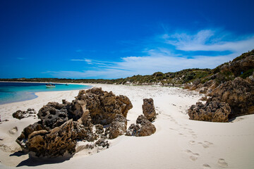Salmon beach, Rottnest island, Perth, Western Australia