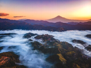 富士山 雲海