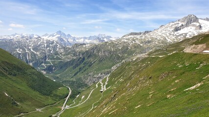 Alpes suizos, furkapass