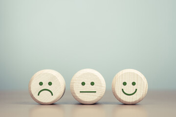 Evaluation and Feedback Icon Face