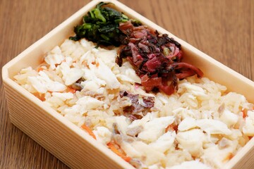 鯛めし弁当　炊き込みご飯　愛媛県産の鯛