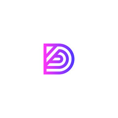 Fototapeta premium circle, initial, estate, lowercase, consulting, clean, industry, modern, minimalist, company, alphabet, concept, line, pink, ribbon, icons, card, vector, business, editable, template, symbol, typograp