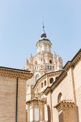 Fototapeta na wymiar Cathedral of Tarazona (Catedral de Nuestra Senora de la Huerta), province of Zaragoza, Aragon, Spain