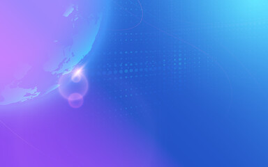 Abstract global technology Hi-tech futuristic digital concept background. Vector illustration