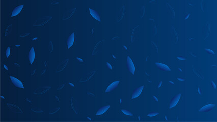 Obraz premium blue leaves pattern background