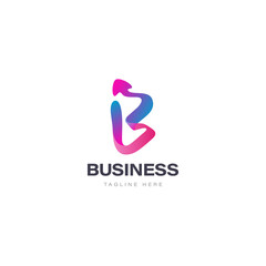 Business logo icon design vector