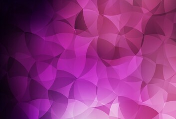 Fototapeta premium Dark Purple, Pink vector backdrop with memphis shapes.
