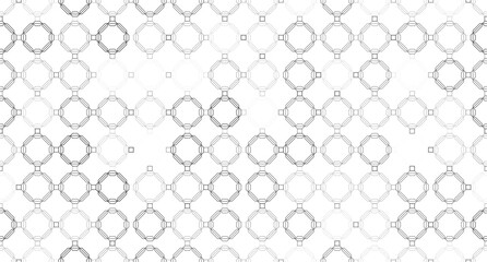 
Geometric shapes on a white background. Seamless illustration. Vector illustration