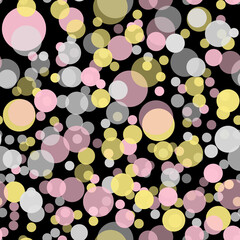 Colorful seamless pattern background with dots. Vector Illustration. EPS10