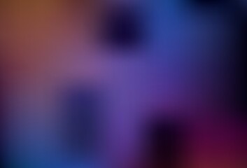 Light Blue, Red vector blurred and colored pattern.