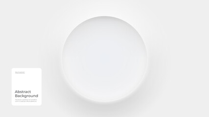 Abstract background illustration in neomorphism style. Minimal wallpaper, backdrop. Eps10 vector.