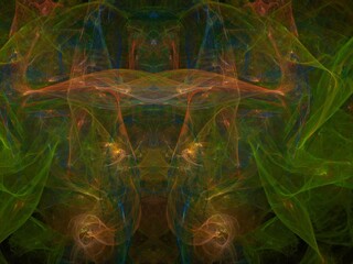 Imaginatory fractal background Image