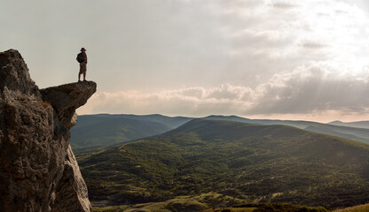 traveler on mount