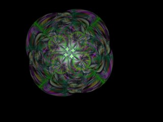 Imaginatory fractal background Image