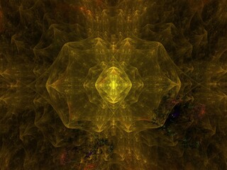 Imaginatory fractal background Image