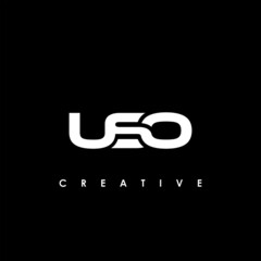 USO Letter Initial Logo Design Template Vector Illustration	
