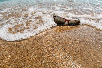 Obraz premium Things on the beach