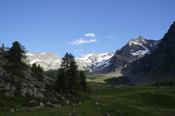 Fototapeta na wymiar Val di Rhemes, Alpi
