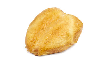 smoked chicken breast isolated on white