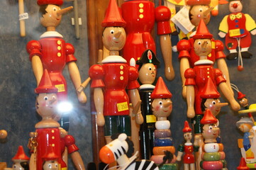 wooden doll Pinocchio