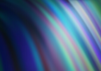 Light BLUE vector template with bubble shapes.