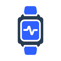 Heartbeat, smart watch icon