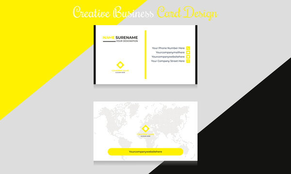 Creative Corporate Business Card Design