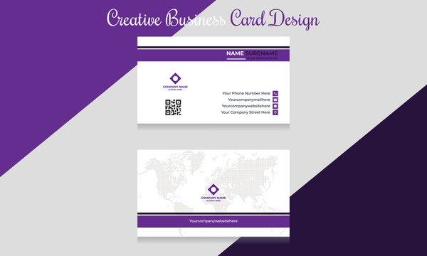 Corporate Modern Creative Business Card Design