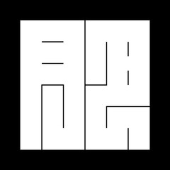 家紋　角字　ひ　肥