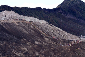 views of Mount Bromo, East Java, Indonesia