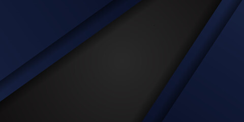 Blue black abstract business corporate background. Suit for business social media post stories design and presentation template.