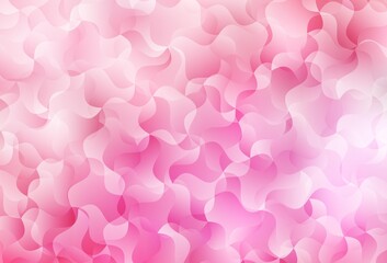 Light Pink vector background with wry lines.