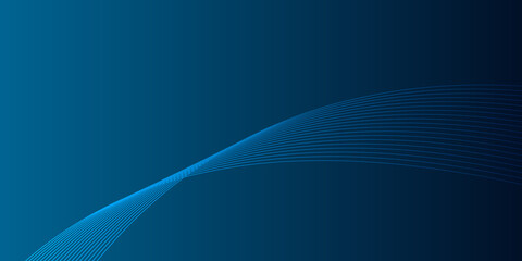 Blue line business abstract background