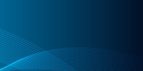 Blue line business abstract background