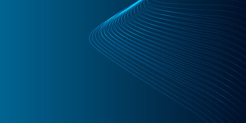 Blue tech abstract background