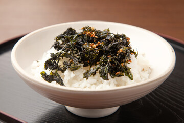 ご飯にふりかけたジャバン