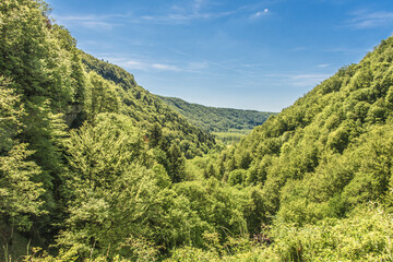 Fototapeta na wymiar Vallée du Jura, France