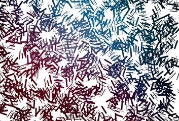 Obraz premium Dark red vector texture with colorful lines.