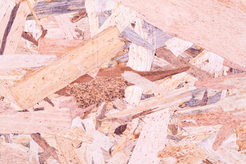 Wooden oriented strand board