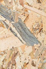 Wooden oriented strand board