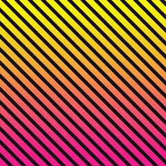 Obraz premium Synthwave Gradient Pattern Digital Paper