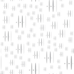 black and white ornament of geometric shapes, elements and lines. interesting pattern. the background.