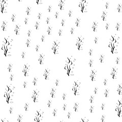 Obraz premium black and white ornament of geometric shapes, elements and lines. interesting pattern. the background.