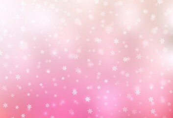 Light Pink, Yellow vector template in carnival style.