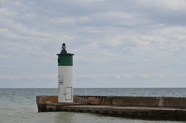 lighthouse on the lake