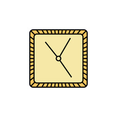 wall, clock, time icon. Signs and symbols can be used for web, logo, mobile app, UI, UX