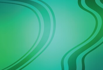 Light Green vector abstract layout.