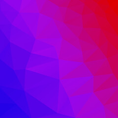 Vector purple gradient polygon background